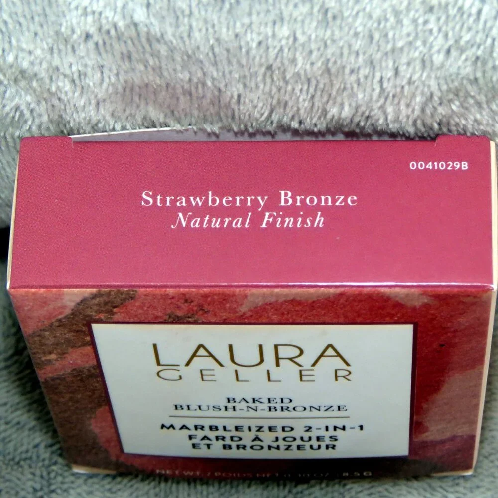 New in Box Laura Geller Baked Blush-N-Bronze Strawberry Bronze .30oz