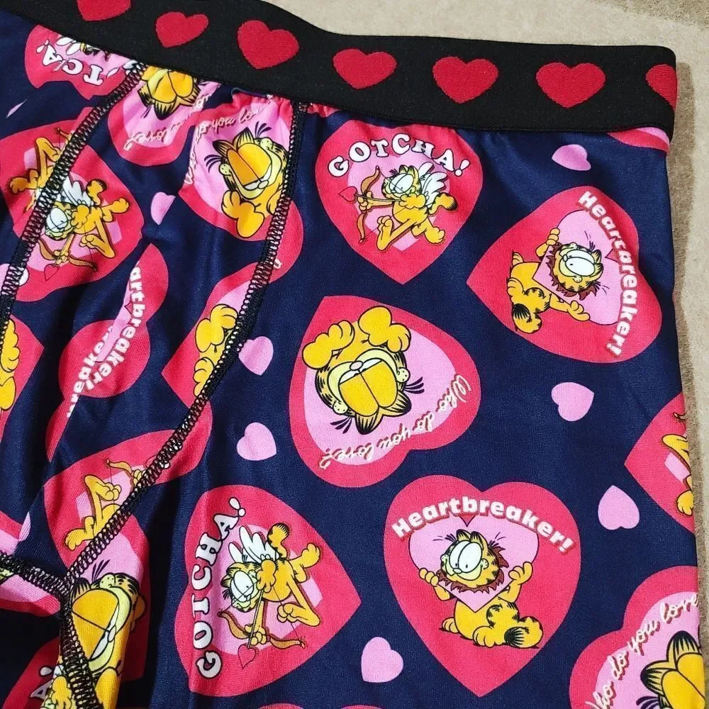 Nickelodeon Garfield Valentine Heart Boxer Brief -J