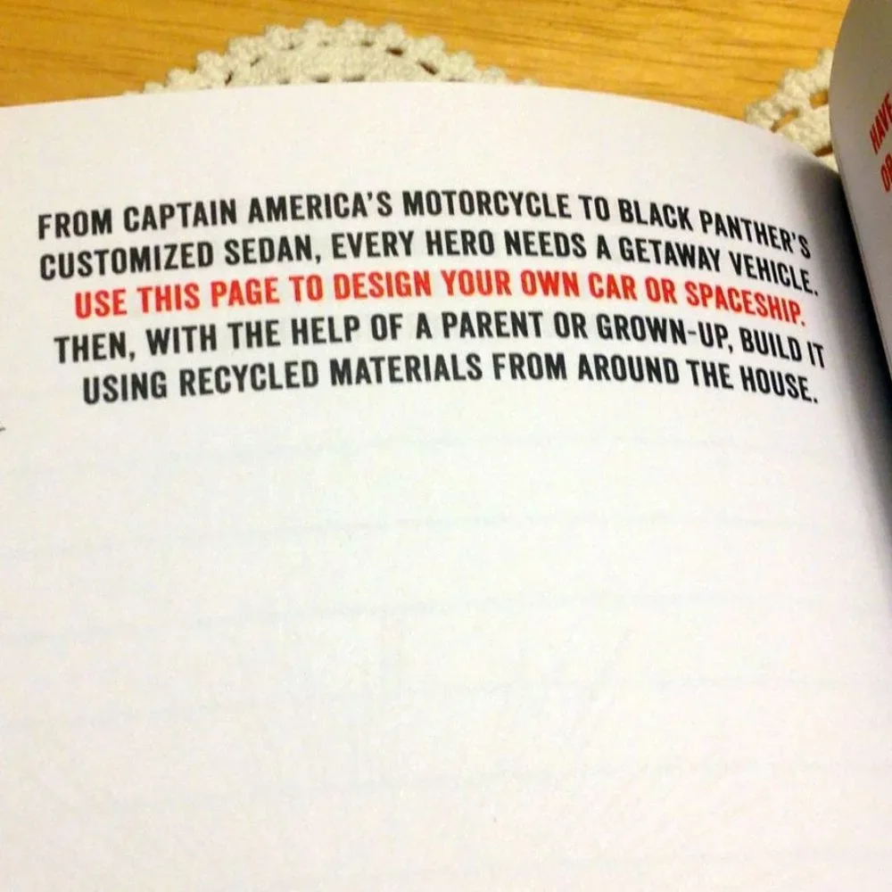 Superhero journal, Captain Marvel Confidence Building Journal
