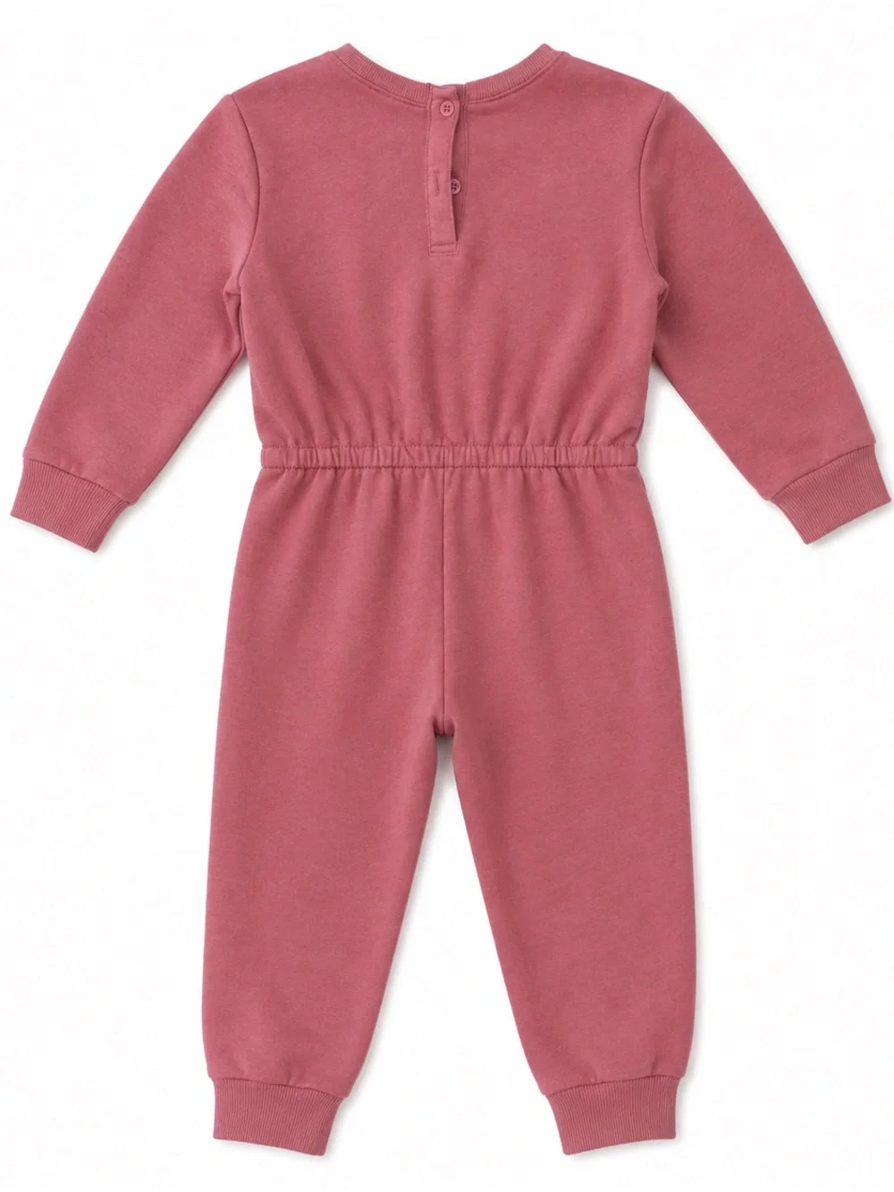 Old Navy Toddler Girls All For Love Pink Jumpsuit Romper 3T Pockets