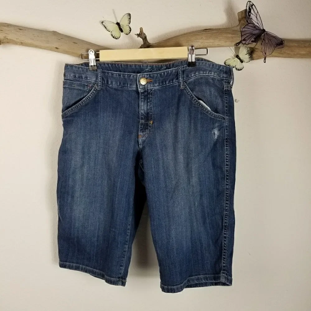 Eddie bauer denim Bermuda shorts