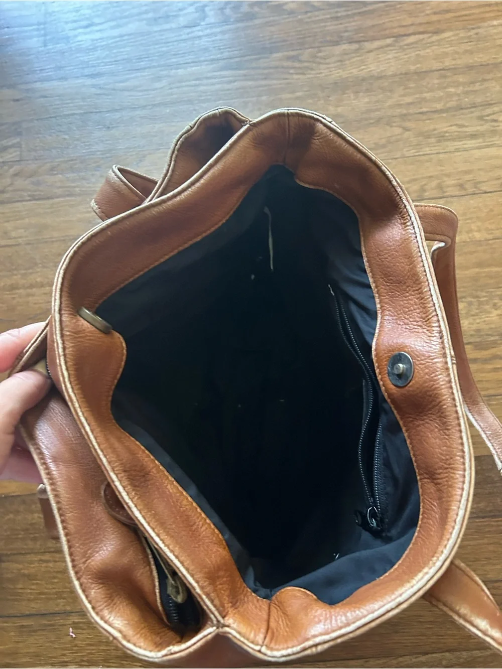 Frye Brown Leather Tote Bag