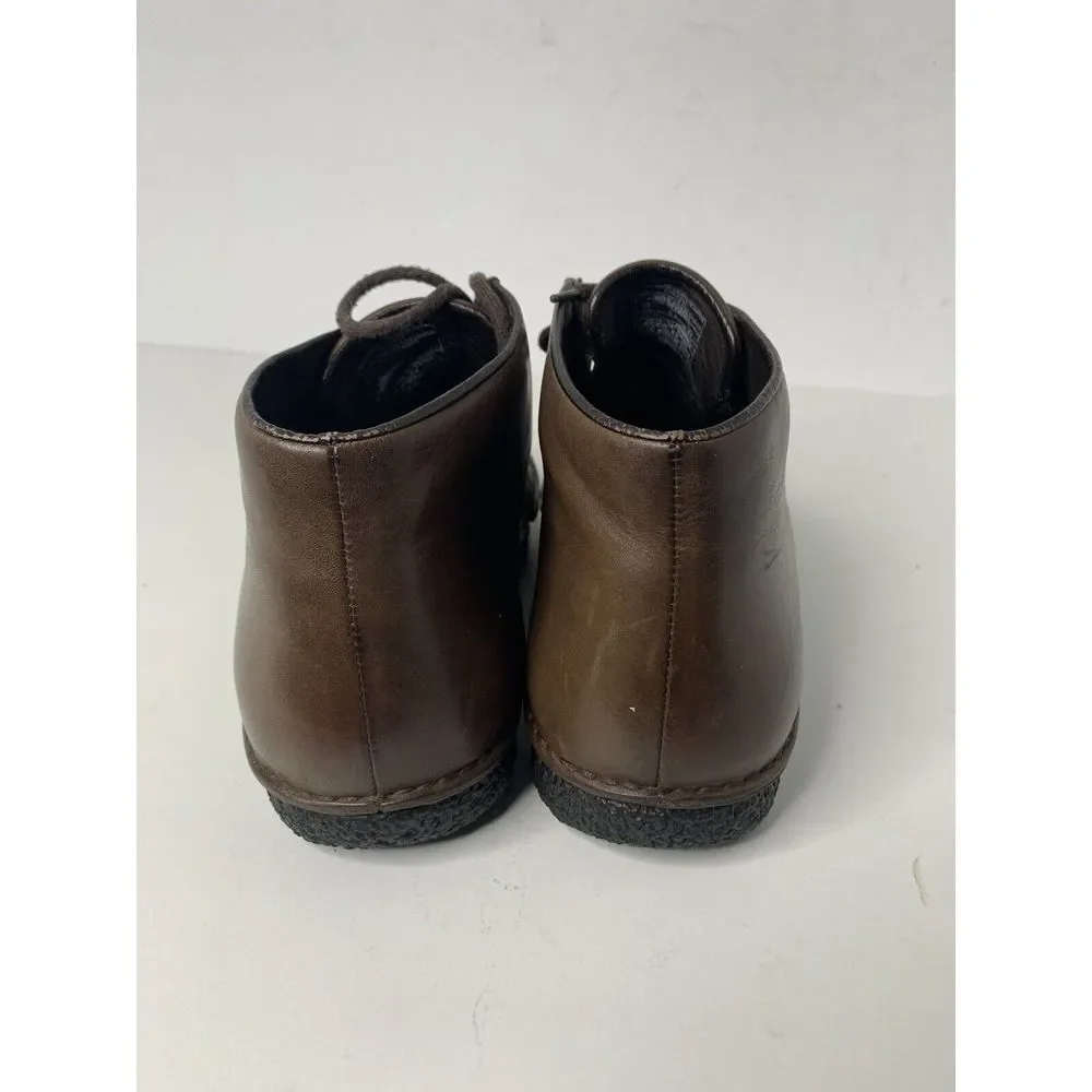 Merrell Mens Metro Gnome Chukka‎ Dark Coffee Boots Sz 10 Hiking Leather EUC