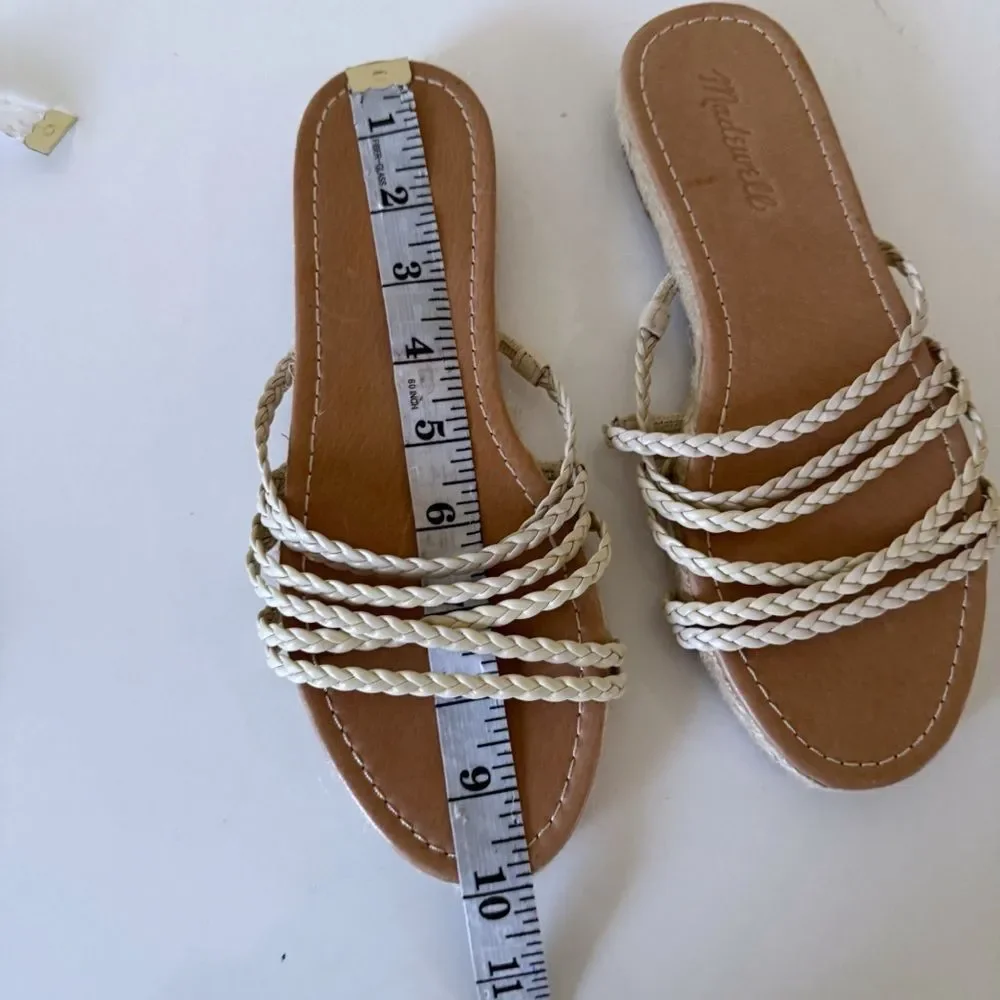 Madewell Kathryn Espadrille Sandals Sz 7
