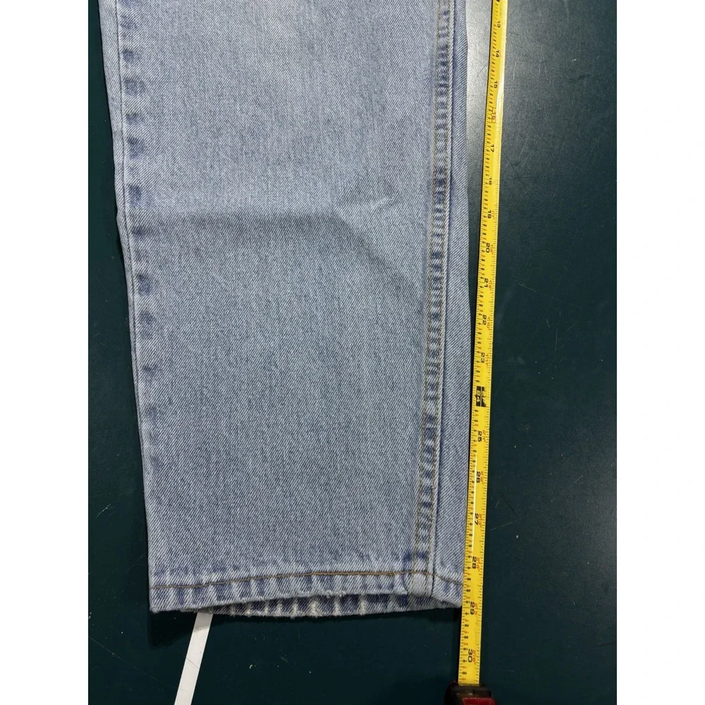 Vintage Levis 560 Jeans Mens 32x29 Blue Light Wash Loose Fit Tapered Leg USA 90s